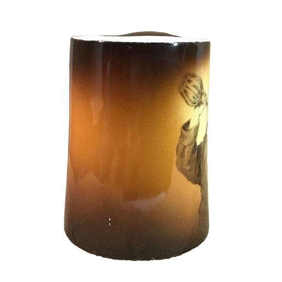 Warwick IOGA 1893-1911 Pottery Monk Cardinal Priest Captain Beer Rare Mug Collec - Picture 5 of 9